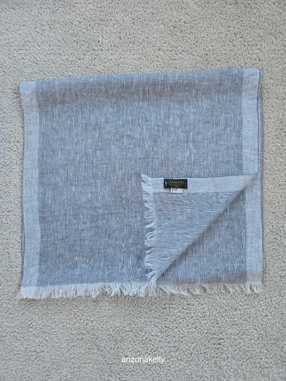 NWOT Linen Scarf Azalea Italy Bellagio